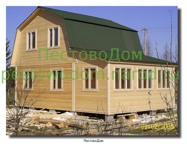 Дом из профилированного бруса